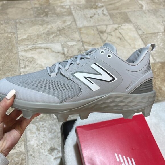 NEW BALANCE Unisex  Fresh Foam 3000 v6 Pearls Molded Baseball Cleats - Picture 8 of 9